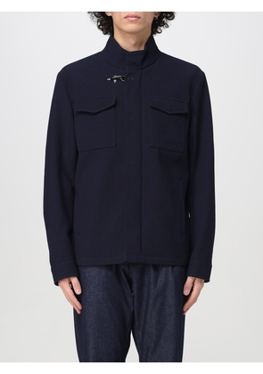 FAY Jacket Men color Blue