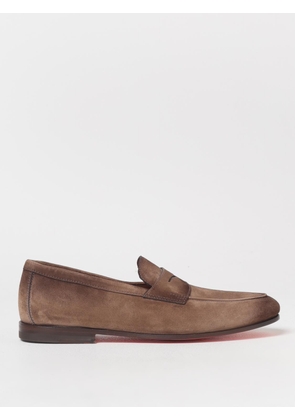 Loafers SANTONI Men color Earth