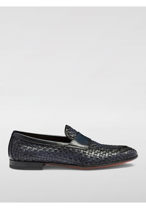 Loafers SANTONI Men color Blue