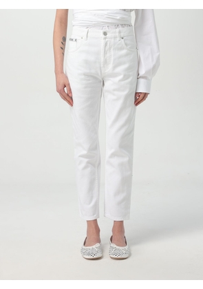 Jeans MOSCHINO COUTURE Woman color White