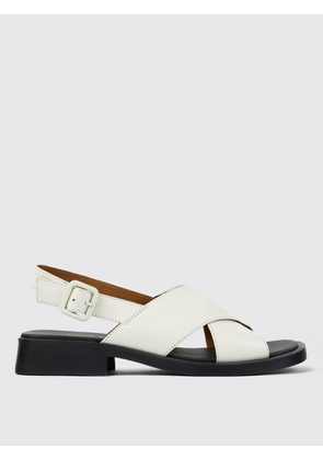 CAMPER Flat Sandal Woman color White
