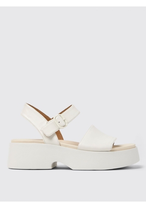 Heeled Sandal CAMPER Woman color White