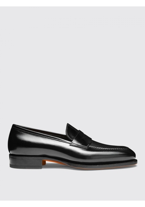 Loafers SANTONI Men color Black
