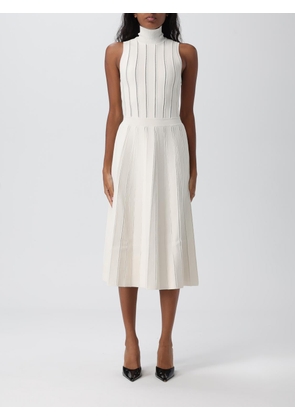 Dress ELISABETTA FRANCHI Woman color White