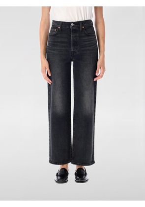 Jeans LEVI'S Woman color Denim