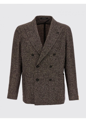 TAGLIATORE Jacket Men color Coffee