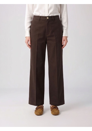 Pants POLO RALPH LAUREN Woman color Brown