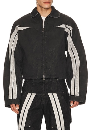 RRR123 Trappist Trucker in Black - Black. Size M (also in ).