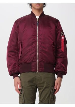 Jacket ALPHA INDUSTRIES Men color Burgundy