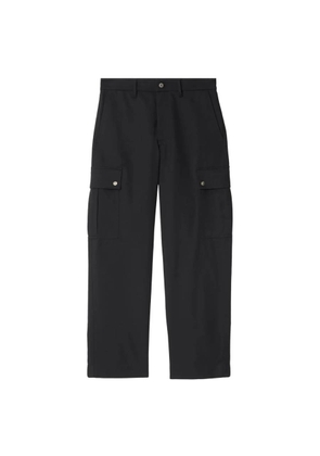 Burberry Cotton-Blend Cargo Trousers
