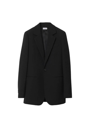 Burberry Checked Wool Blazer