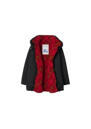 Burberry Womens Detachable Warmer Cotton Parka