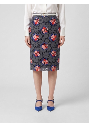 Skirt FENDI Woman color Grey