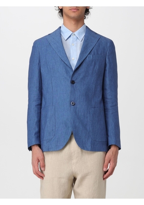 Jacket 120% LINO Men color Blue