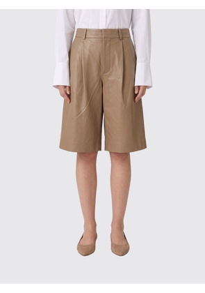 Shorts YVES SALOMON Woman color Beige