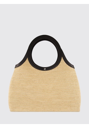 Handbag COURRÈGES Woman color Natural