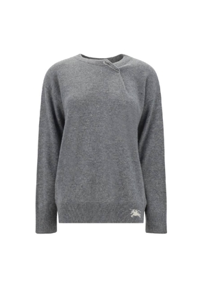 Burberry Womens EKD Cashmere Sweater, Size Large