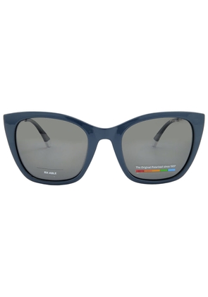 Polaroid Polarized Grey Cat Eye Ladies Sunglasses PLD 4144/S/X 0PJP/M9 52