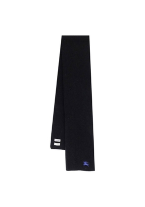 Burberry EKD Ribbed-Knit Cashmere Scarf