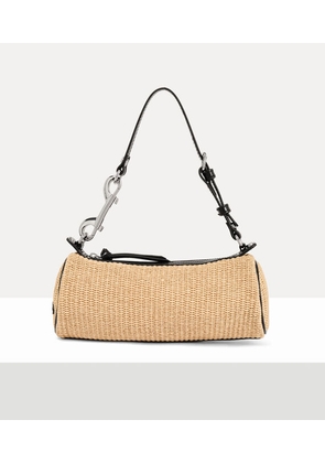 Vivienne Westwood Cindy Cylinder Bag Raffia-effect Natural