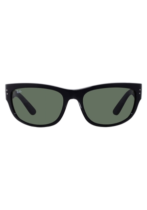 Ray Ban MEGA BALORAMA Green Wrap Unisex Sunglasses RB2289 901/31 63