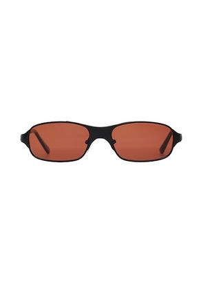 BRU Eyewear Aitken in Cedar - Black. Size all.
