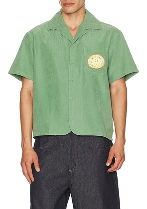 Honor The Gift Brushed Camp Shirt in Mint - Mint. Size M (also in S).