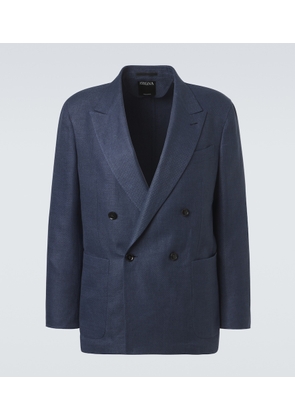 Zegna Linen, wool and silk blazer