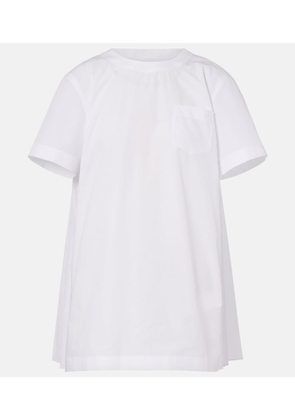 Sacai Poplin minidress
