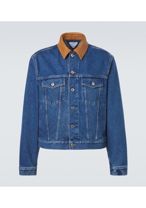 Bottega Veneta Intrecciato denim jacket