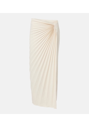 Roberto Cavalli Pleated midi skirt