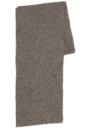 The Row Heiki Scarf in Sepia - Grey. Size all.