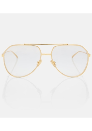 Bottega Veneta Light Ribbon aviator glasses