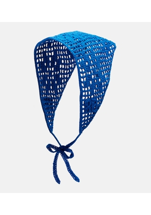 Ruslan Baginskiy Crochet cotton scarf