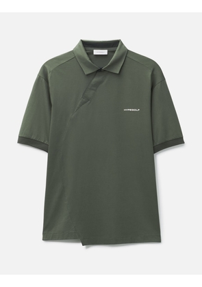 HYPEGOLF X POST ARCHIVE FACTION (PAF) Diagonal Polo T-Shirt