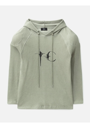 Bulk Shoulder Waffle Hoodie