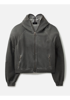 Bulk Shoulder Gladiator Zip-Up Hoodie