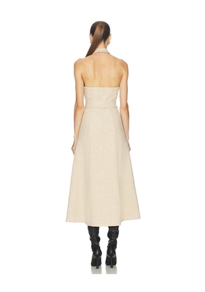 Cult Gaia Regnier Dress in Neutral. Size 2. Also in 6, 8, 10.