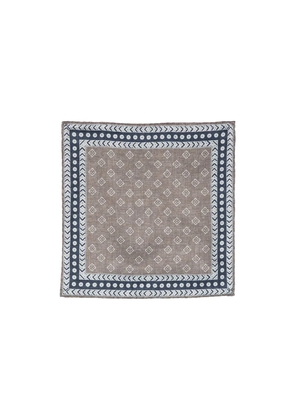 Brunello Cucinelli Multicolor Silk Pocket Square