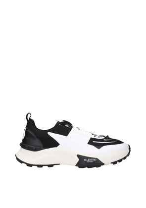 Valentino Garavani Black Fabric Athletic Sneakers - EU39/US6