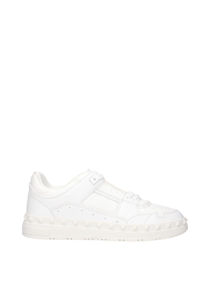 Valentino Garavani White Leather Sneakers - EU40/US7