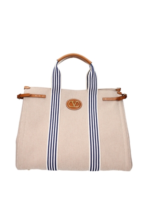 Valentino Garavani Beige Fabric Handbag