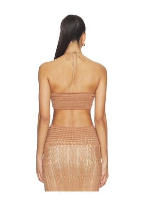Capittana Luli Top in Tan. Size XS/S. Also in M/L.