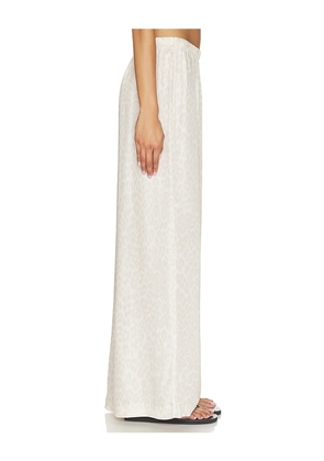 ANINE BING Roslyn Pant in Neutral. Size XS. Also in S.