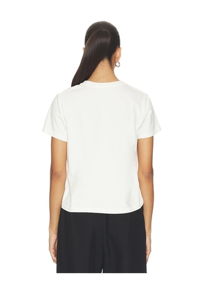 ANINE BING Shelley I See You I Love You Tee in White. Size XS. Also in S, M, L.