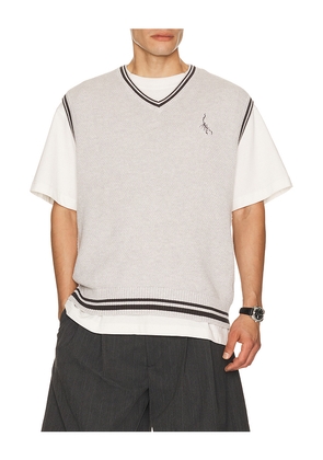 Devereux Golf Scorpion Vest in Grey. Size S. Also in M, L, XL/1X.