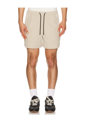 Devereux Golf The Ripstop Cargo Short in Beige. Size S. Also in M, L, XL/1X.