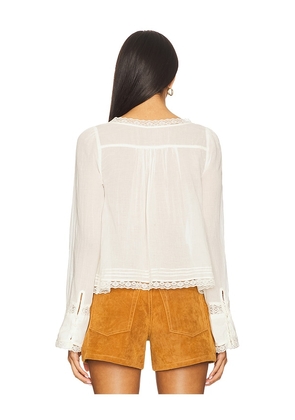 Free People Longsleeve Evermore Top in Ivory. Size M. Also in XL.