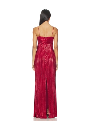 Lovers and Friends Mya Gown in Red. Size XS. Also in L, XXS.