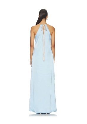 Mayle Vasquez Solara Dress in Baby Blue. Size XS. Also in S, M, L, XL.